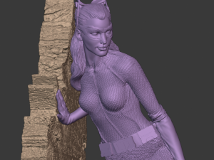 catwoman Modèles 3D en vedette