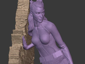 catwoman 3D Print Model