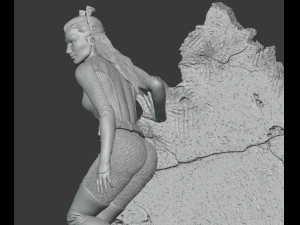 catwoman 3D Print Model