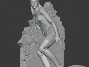 catwoman Modèles 3D en vedette