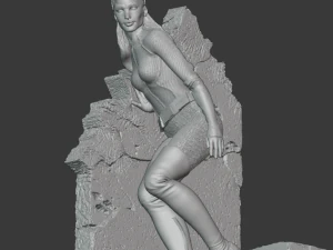 catwoman 3D Print Model