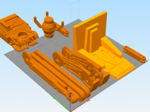 at-st walker Modello di stampa 3D