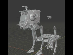 at-st caminante Modelo de impresión 3D