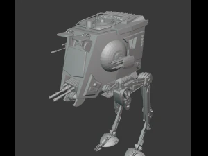 at-st caminante Modelo de impresión 3D
