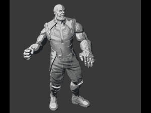 thanos Modèles 3D en vedette
