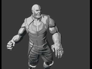 thanos Modelo de Impressão 3D