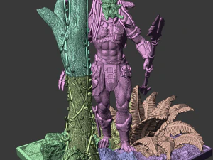 दरिंदा 3D प्रिंट मॉडल