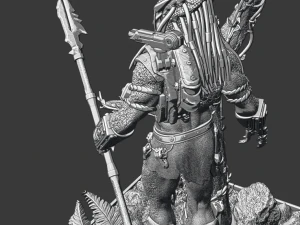 दरिंदा 3D प्रिंट मॉडल