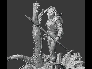 दरिंदा 3D प्रिंट मॉडल