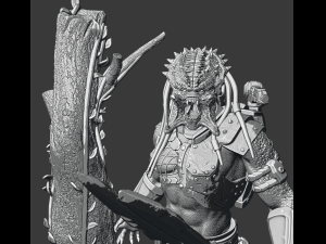 predator Modello di stampa 3D