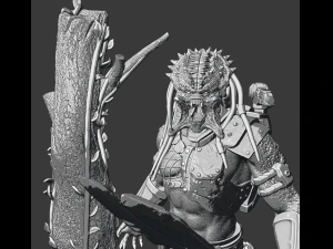 दरिंदा 3D प्रिंट मॉडल