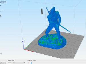 the witcher Model Cetak 3D