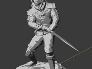 the witcher Model Cetak 3D