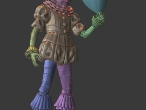 pennywise clown 3D Print Model