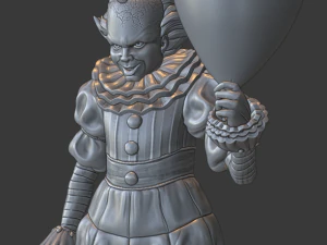 pennywise clown 3D Print Model
