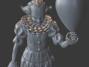 pennywise clown 3D Print Model