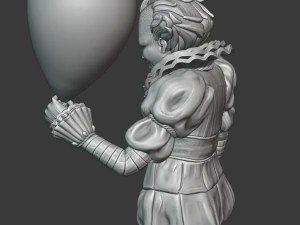 pennywise clown 3D Print Model