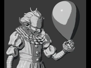 pennywise clown 3D Print Model