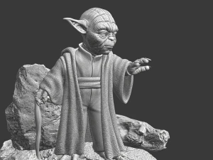 yoda 3D Print Model