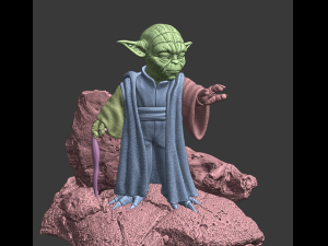 yoda Modèles 3D en vedette