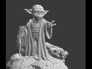 yoda Modèles 3D en vedette