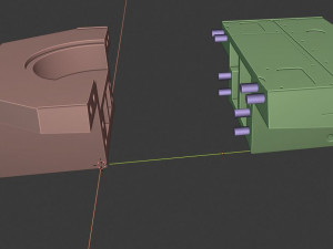 amx 50 tanks 3D-Druckmodell