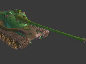 amx 50 tanks 3D-Druckmodell