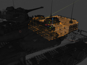 amx 50 tanks 3D-Druckmodell