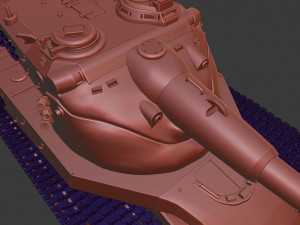 amx 50 tanks 3D-Druckmodell