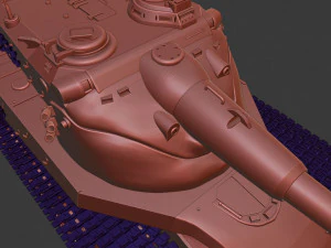 amx 50 tanks 3D Print Model