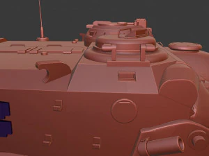 amx 50 tanks 3D Print Model
