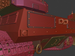 amx 50 tanks 3D-Druckmodell