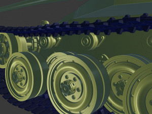 amx 50 tanks 3D-Druckmodell