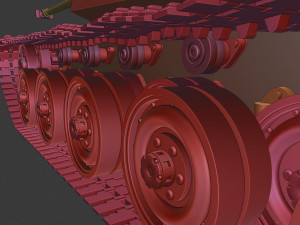 amx 50 tanks 3D-Druckmodell