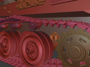 amx 50 tanks 3D Print Model