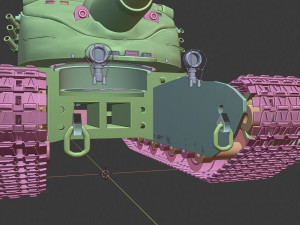 amx 50 tanks 3D-Druckmodell