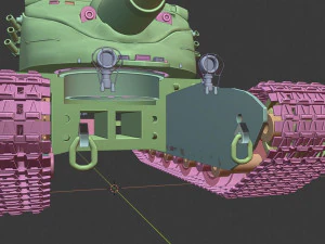 amx 50 tanks 3D Print Model