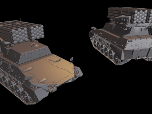 vclctam tanks Modelo de Impressão 3D