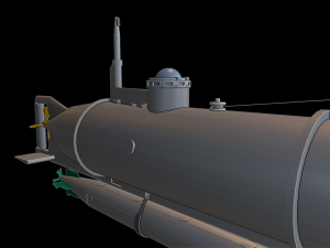hechlsubmarine 3D Принт Модель
