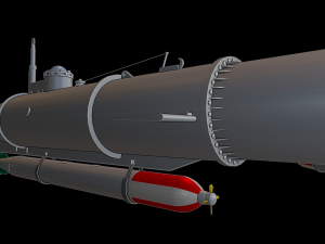 hechlsubmarine 3D Принт Модель