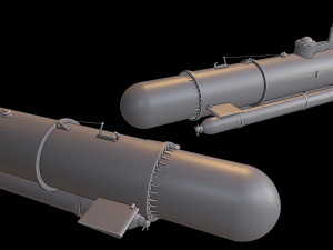 hechlsubmarine 3D Принт Модель