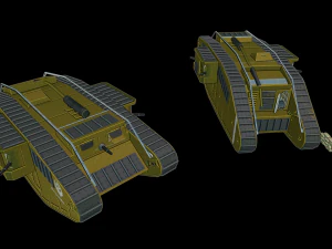 mk iv female rhongomiant tanks 3D Print Model
