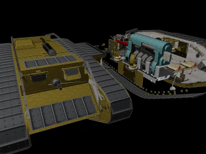 mk iv tank rhongomiant betina Model Cetak 3D
