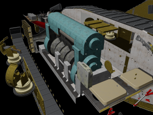 mk iv female rhongomiant tanks Modèles 3D en vedette