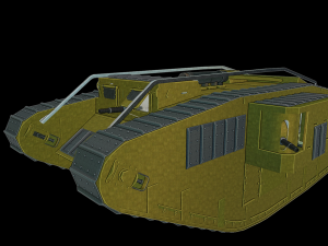 mk iv female rhongomiant tanks Modèles 3D en vedette