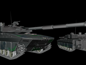 ifv 1 125 tanks Modelo de Impressão 3D
