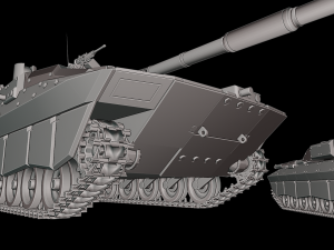 ifv 1 125 tanks Modelo de Impressão 3D