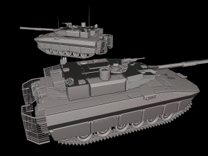 ifv 1 125 tanks Modelo de Impressão 3D