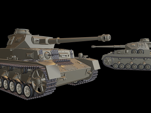 panzer iv tanks 3D-printmodel