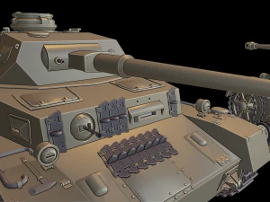 panzer iv tanks 3D Print Model